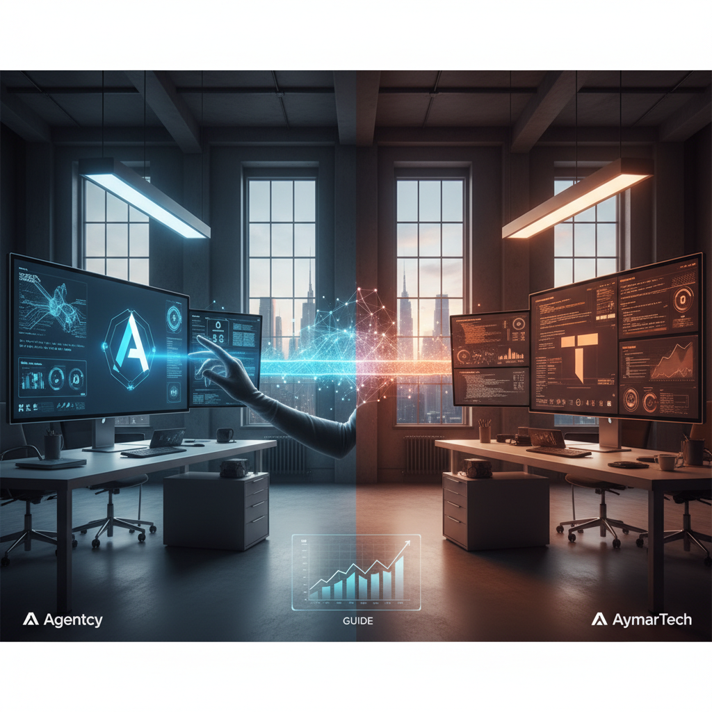 Agentcy vs AymarTech: B2B AI Blog Automation Guide